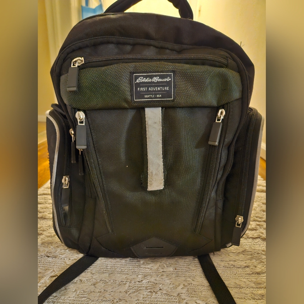 Eddie Bauer First Adventure Diaper Bag Back Pack